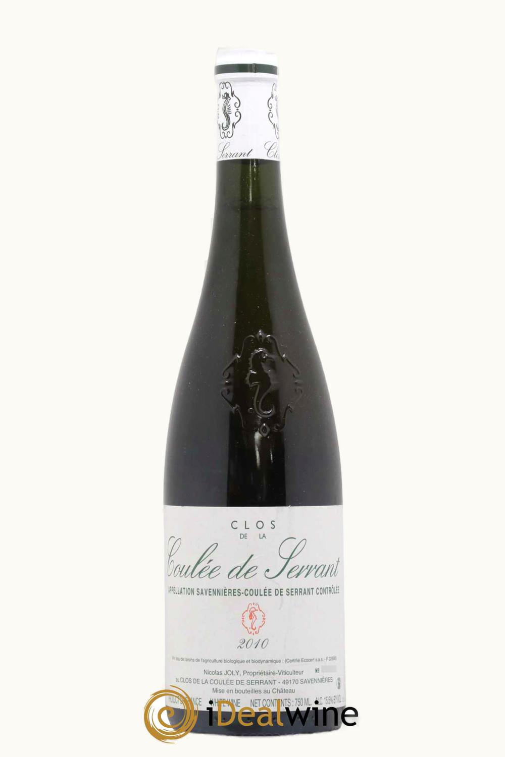 VIgnoble de la Coulée Serrant VIgnoble de la Coulée Serrant Clos Savenier Anjou Loire, 2010