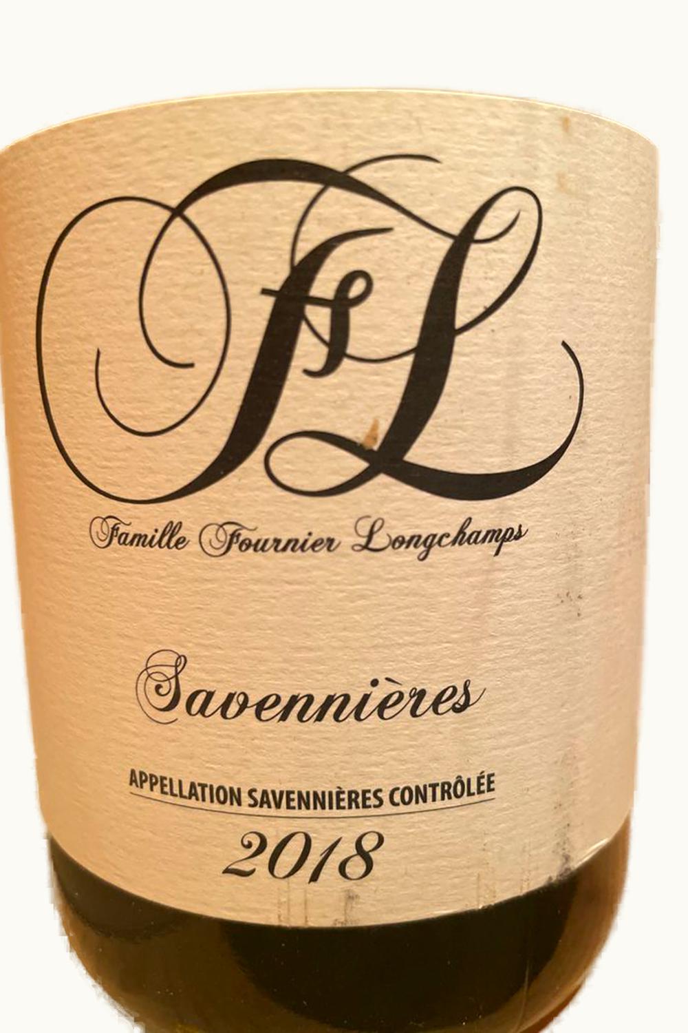 Domaine Fournier Longchamps Domaine Fournier Longchamps Dom FL Chamboureau Savenières Anjou Loire, 2010