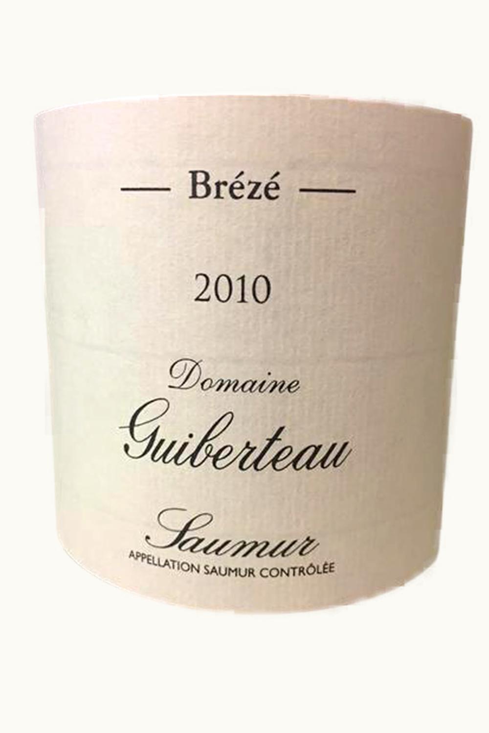 Domaine Guiberteau Domaine Guiberteau Brézé Saumur Blanc Anjou Loire, 2010