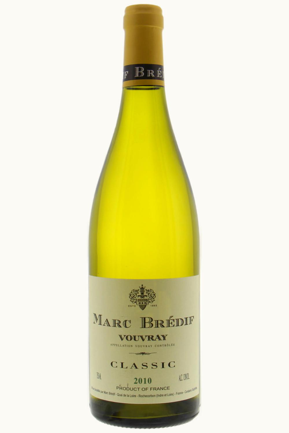 Marc Bredif Marc Bredif Cuvée Classique Vouvray Touraine Loire, 2010