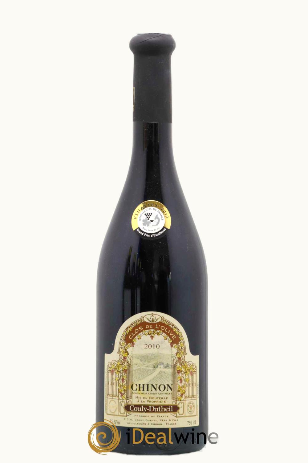 Couly-Dutheil Couly-Dutheil Le Clos de l'Olive Chinon Touraine Loire, 2010