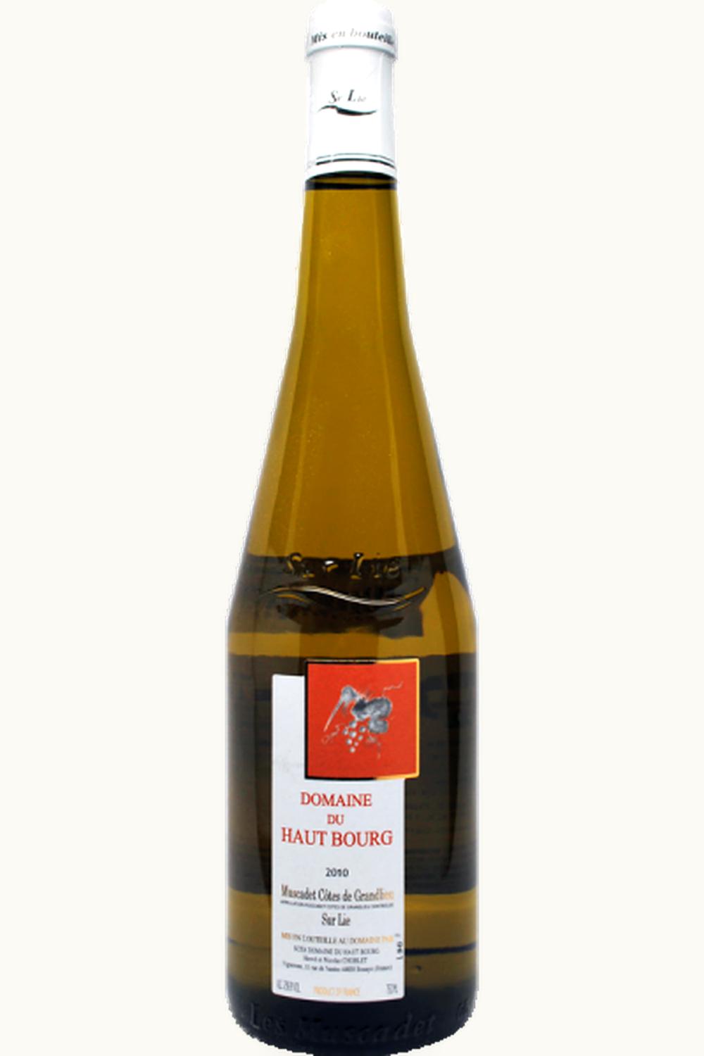 Domaine du Haut Bourg Domaine du Haut Bourg Sur Lies Muscadet Cote de Grand Lieu Pays Nantais Loire, 2010