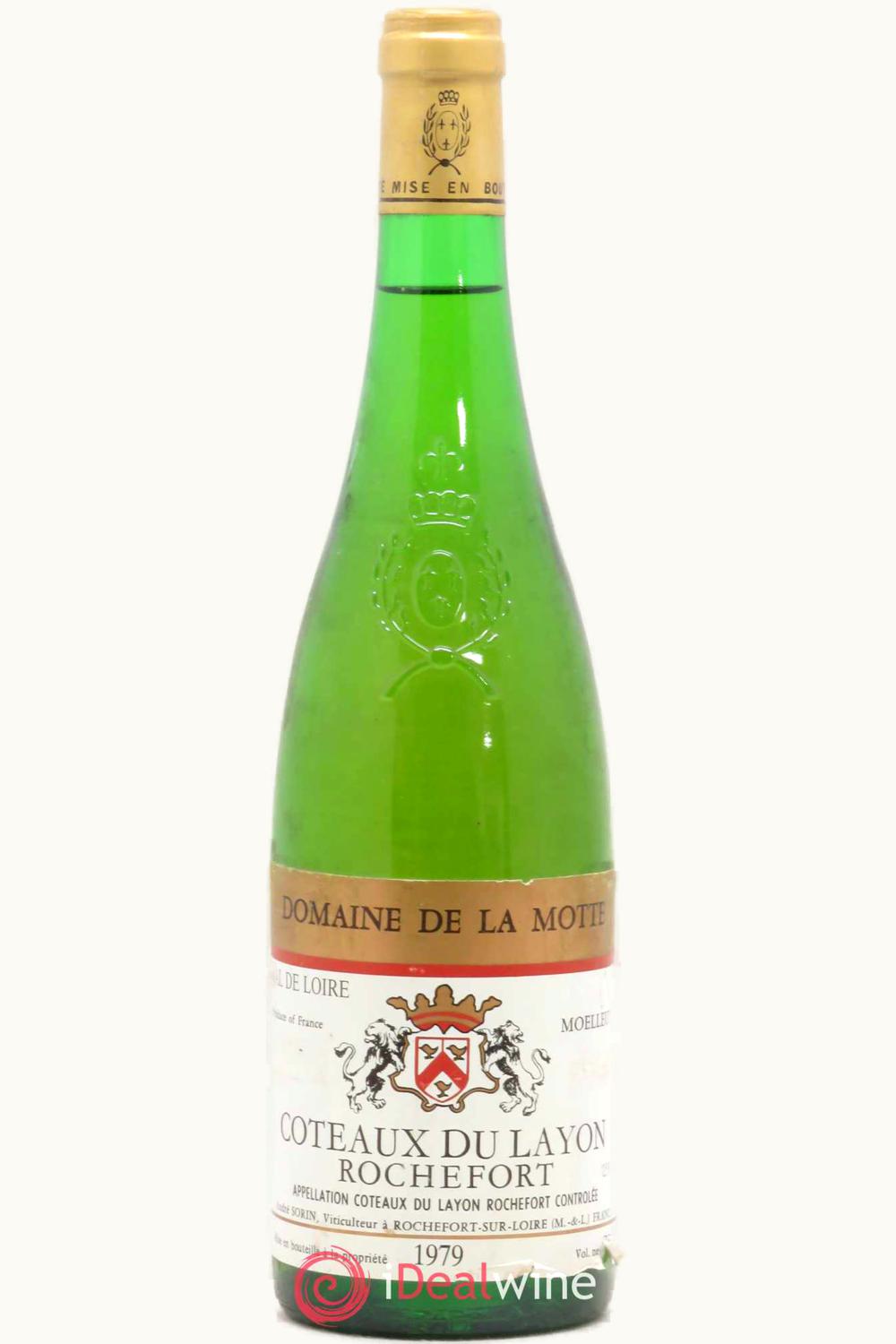 André Sorin Domaine de la Motte Rochefort André Sorin Domaine de la Motte Rochefort Coteaux du Layon Sur Loire Anjou, 2010