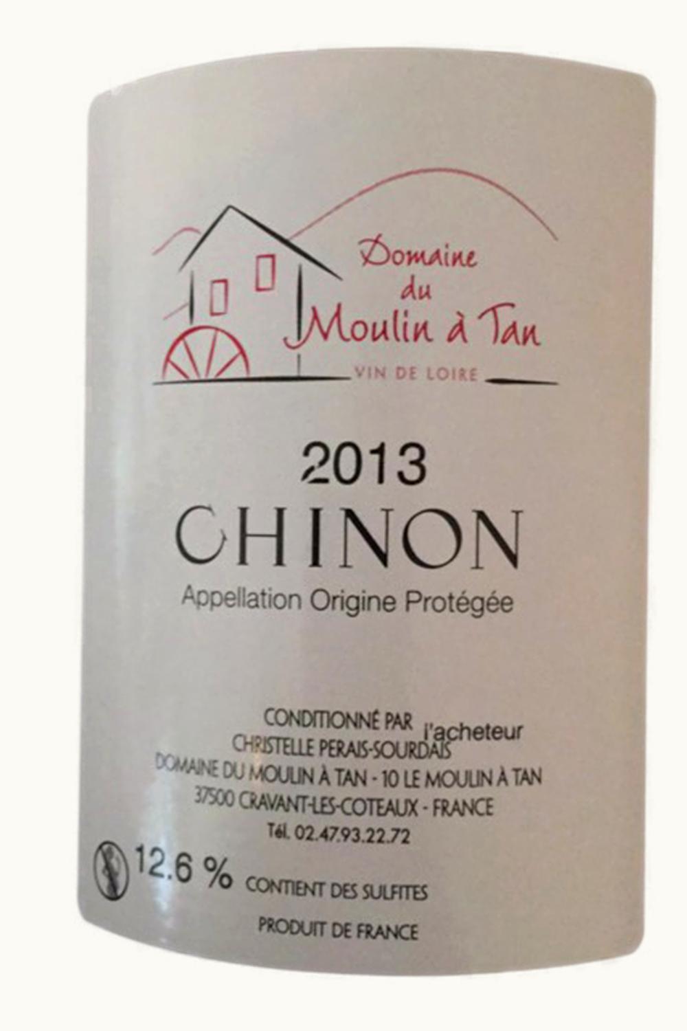 Domaine du Moulin A Tan Domaine du Moulin A Tan Chinon Touraine Loire, 2010