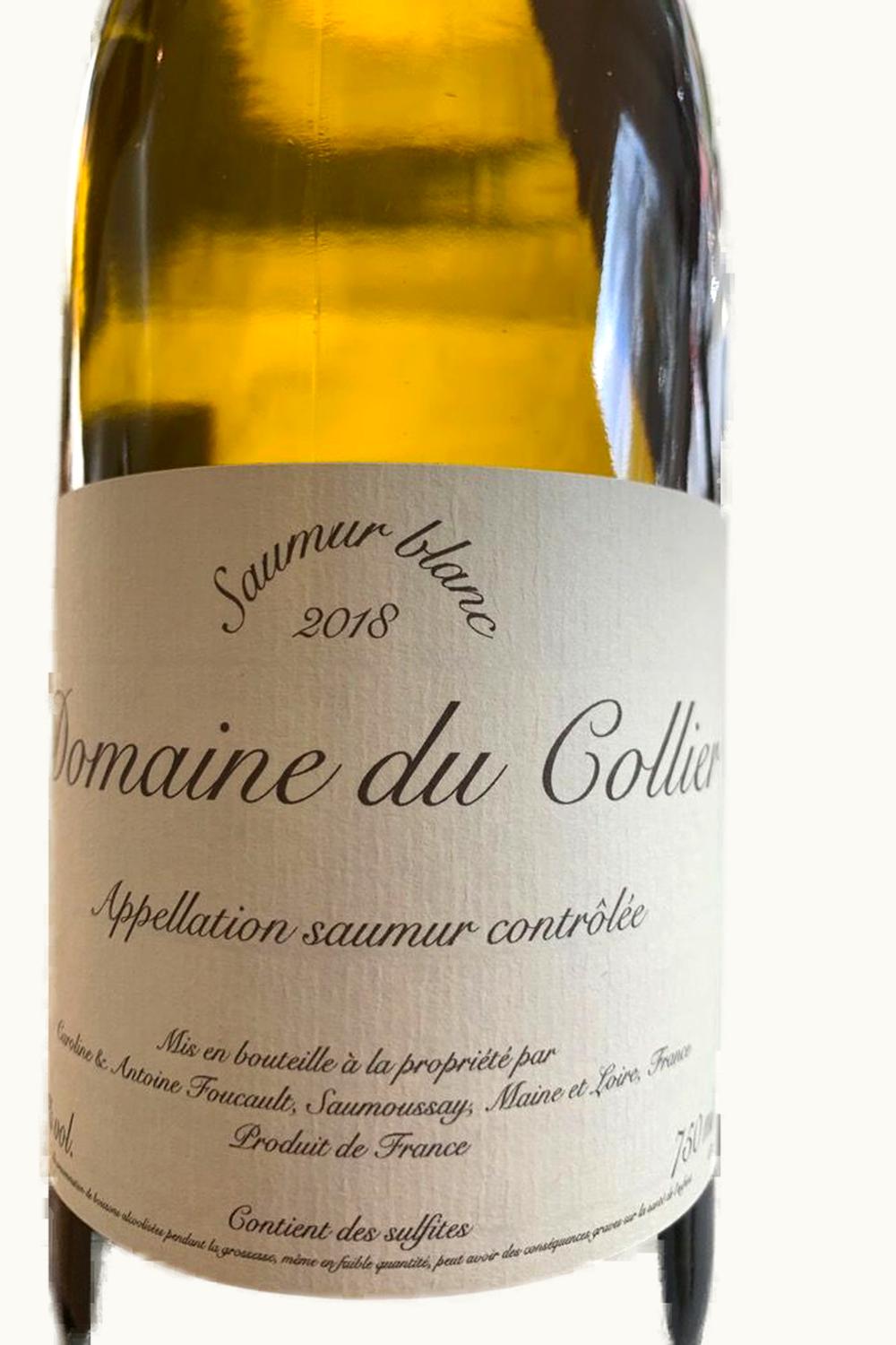 Domaine du Collier Domaine du Collier Saumur Blanc Anjou Loire, 2009
