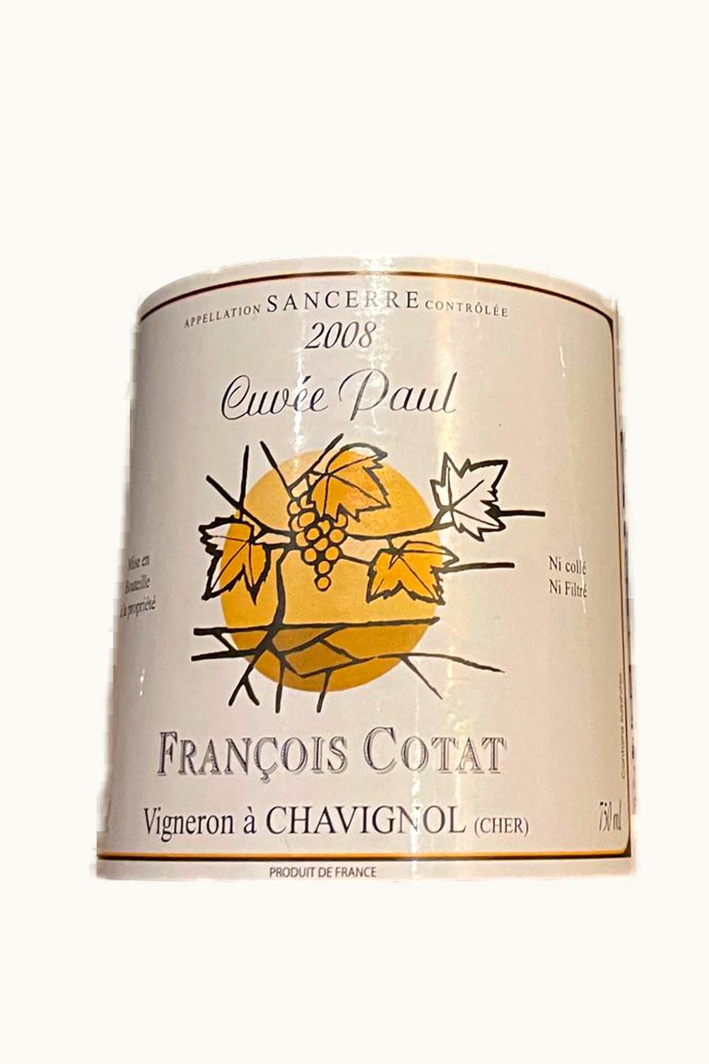 François Cotat François Cotat Cuvée Paul Sancerre Upper Loire, 2009
