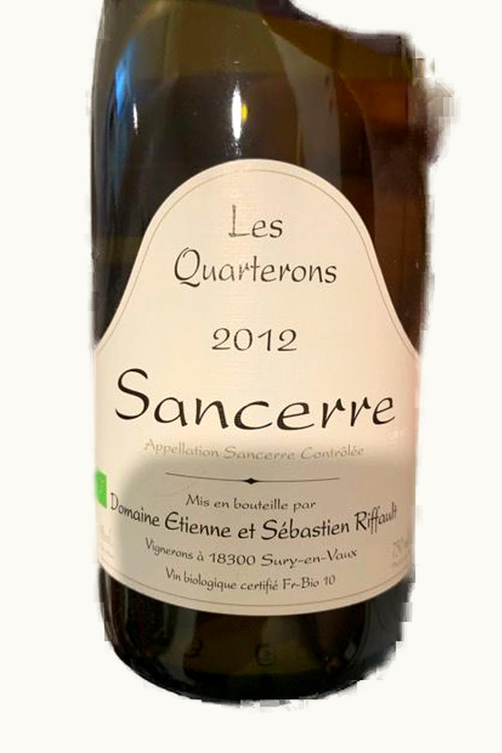 Domaine Sébastian Riffault Domaine Sébastian Riffault Les Quarterons Sancerre Upper Loire, 2009