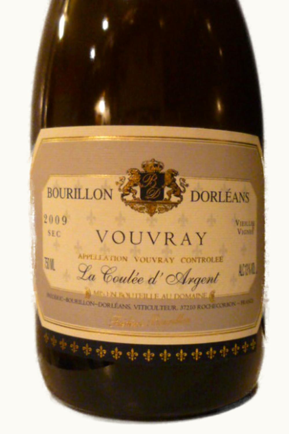 Domaine Bourillon d'Orléans Domaine Bourillon d'Orléans La Coulée d'Or Vieilles Vignes Vouvray Touraine Loire, 2009