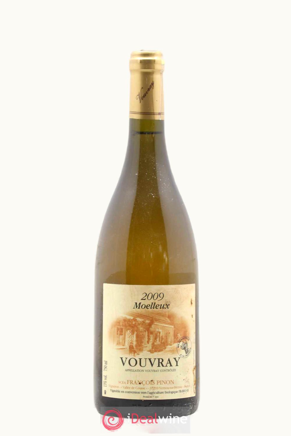 François Pinon François Pinon Vouvray Moelleux Touraine Loire, 2009