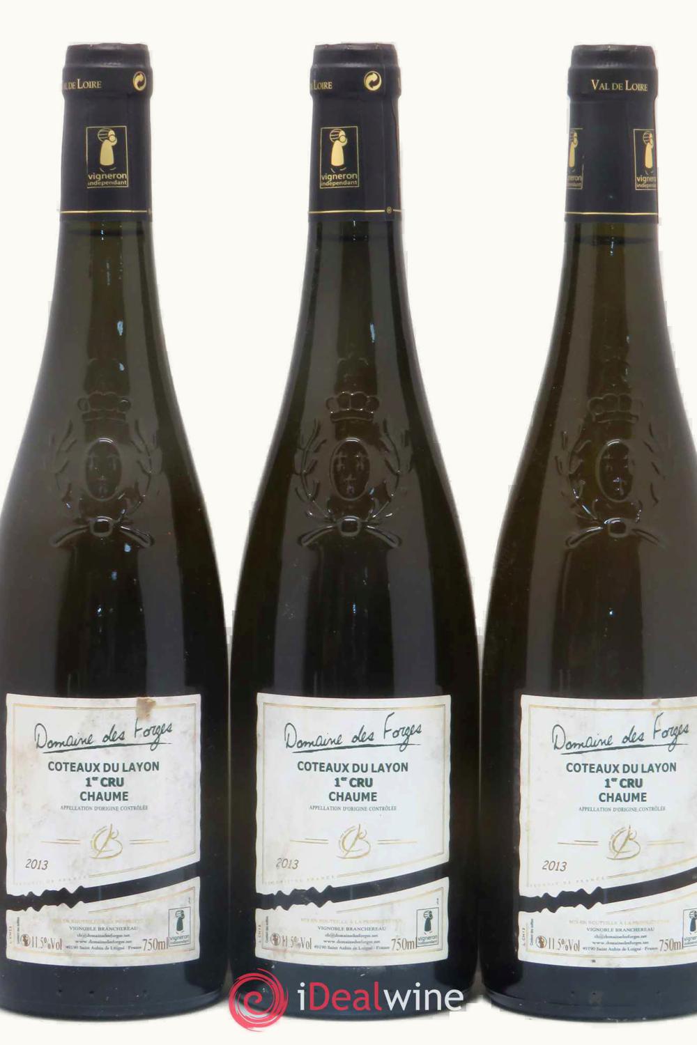 Domaine des Forges Domaine des Forges Premier Cru Chaumes Coteaux du Layon Anjou Loire, 2009