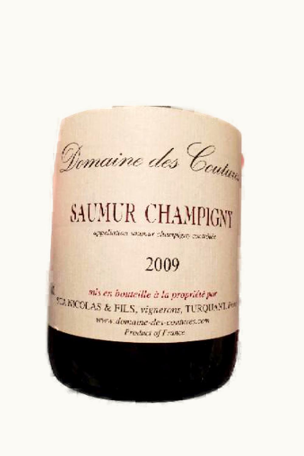 Domaine de Coutures Domaine de Coutures Saumur Champigny Anjou Loire, 2009