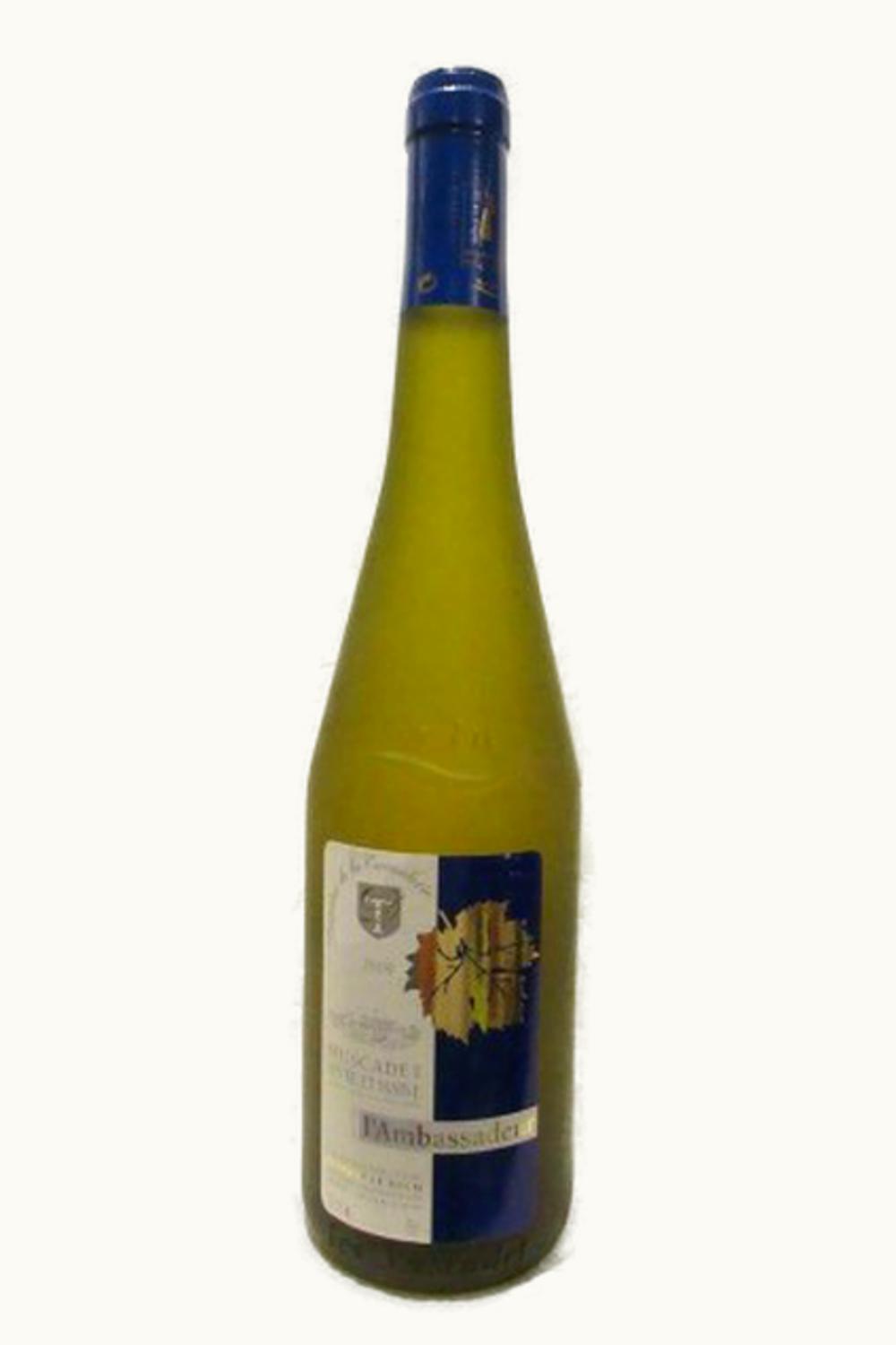 Domaine de la Tucauderie Domaine de la Tucauderie L'Ambassadeur Muscadet Sèvre et Maine Pays Nantais Loire, 2009
