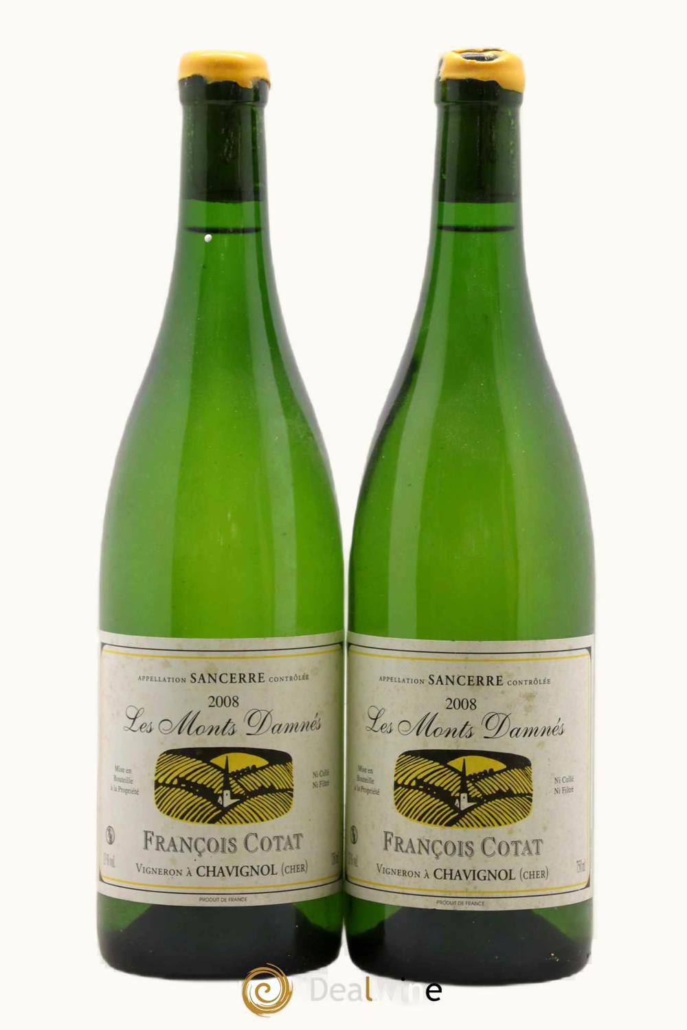 François Cotat François Cotat Les Monts Damnés Sancerre Upper Loire, 2008