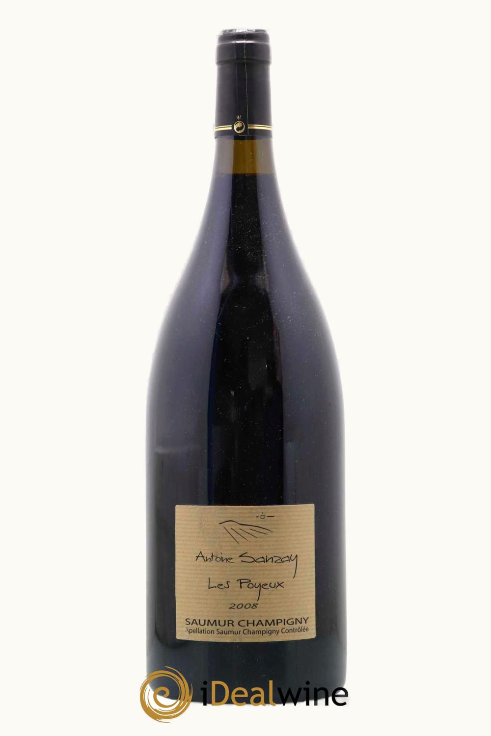 Domaine Antoine Sanzay Domaine Antoine Sanzay Les Poyeux Saumur Champigny Anjou Loire, 2008