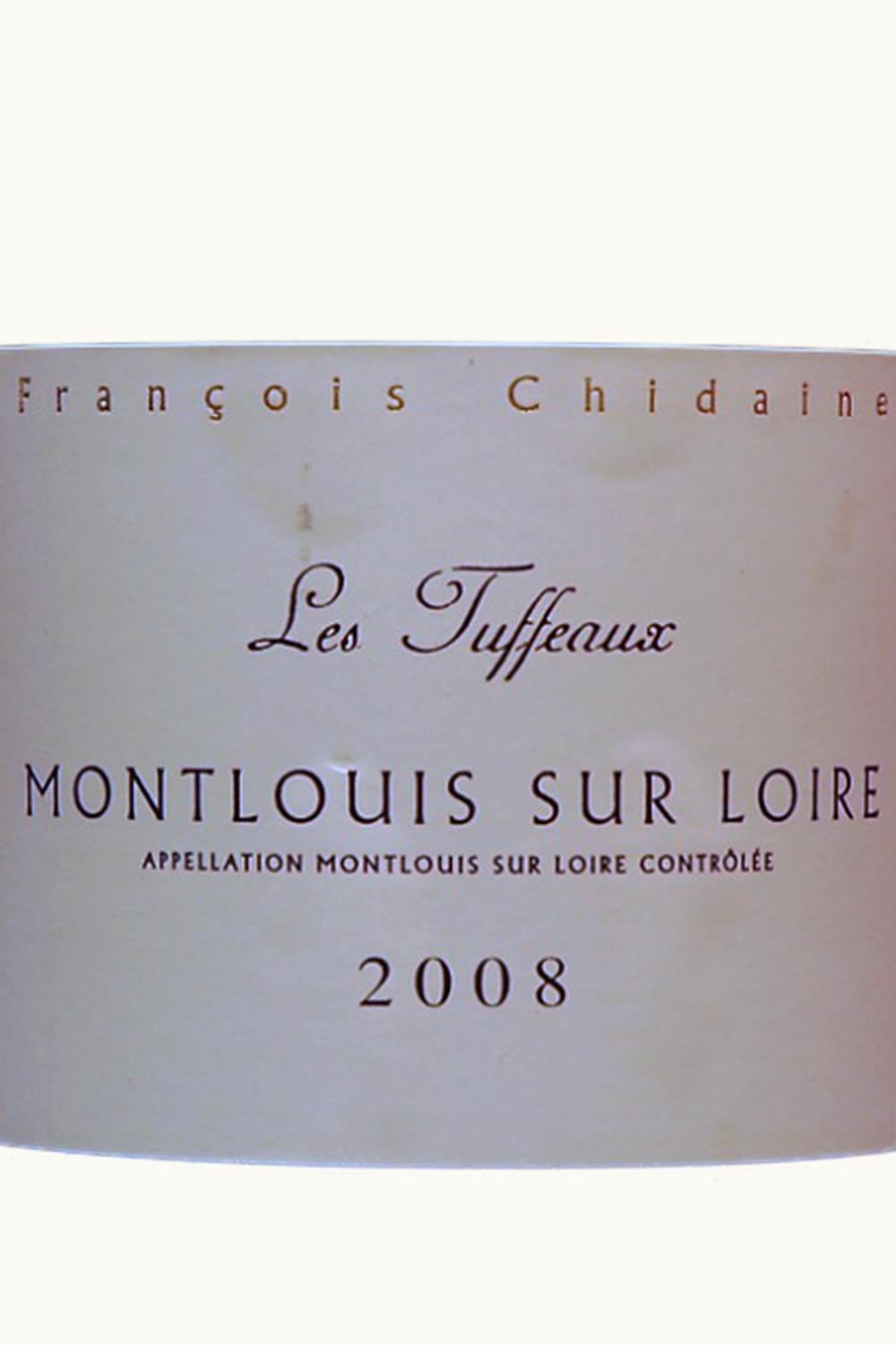 François Chidaine François Chidaine Les Tuffeaux Demi-Sec Mont Louis Touraine Loire, 2008
