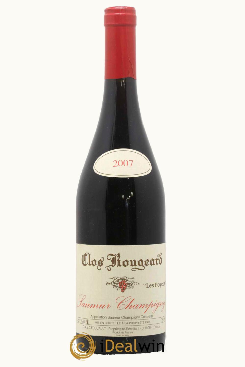 Clos Rougeard Clos Rougeard Les Poyeux Saumur Champigny Anjou Loire, 2007