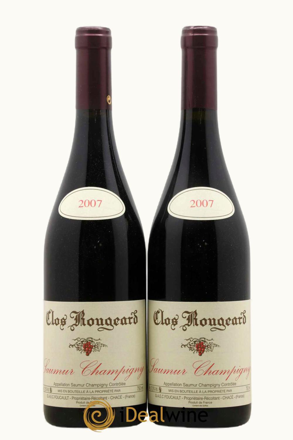 Clos Rougeard Clos Rougeard Saumur Champigny Anjou Loire, 2007