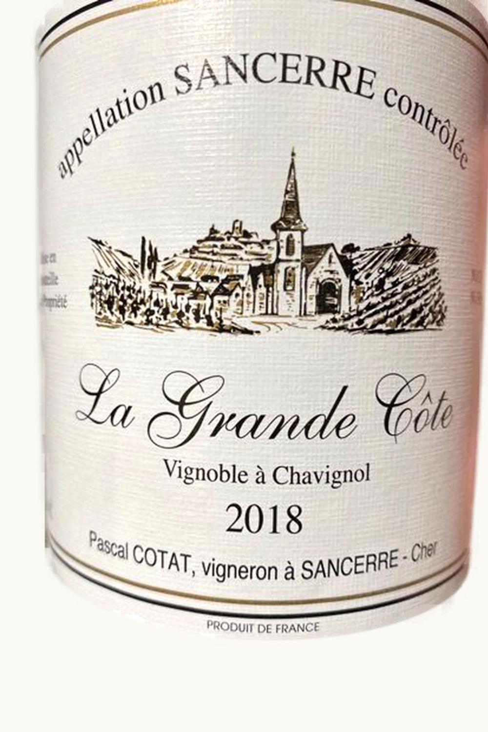 Pascal Cotat Pascal Cotat La Grand'Côte Sancerre Upper Loire, 2007