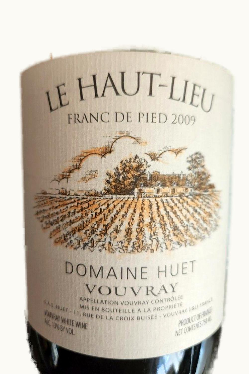 Domaine Huet Domaine Huet Le Haut Lieu Franc de Pied Vouvray Touraine Loire, 2007