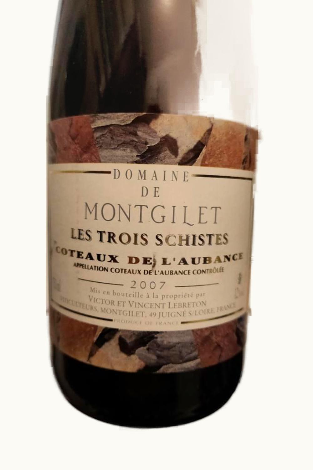 Domaine de Montgilet Domaine de Montgilet Blanc Anjou Loire, 2007
