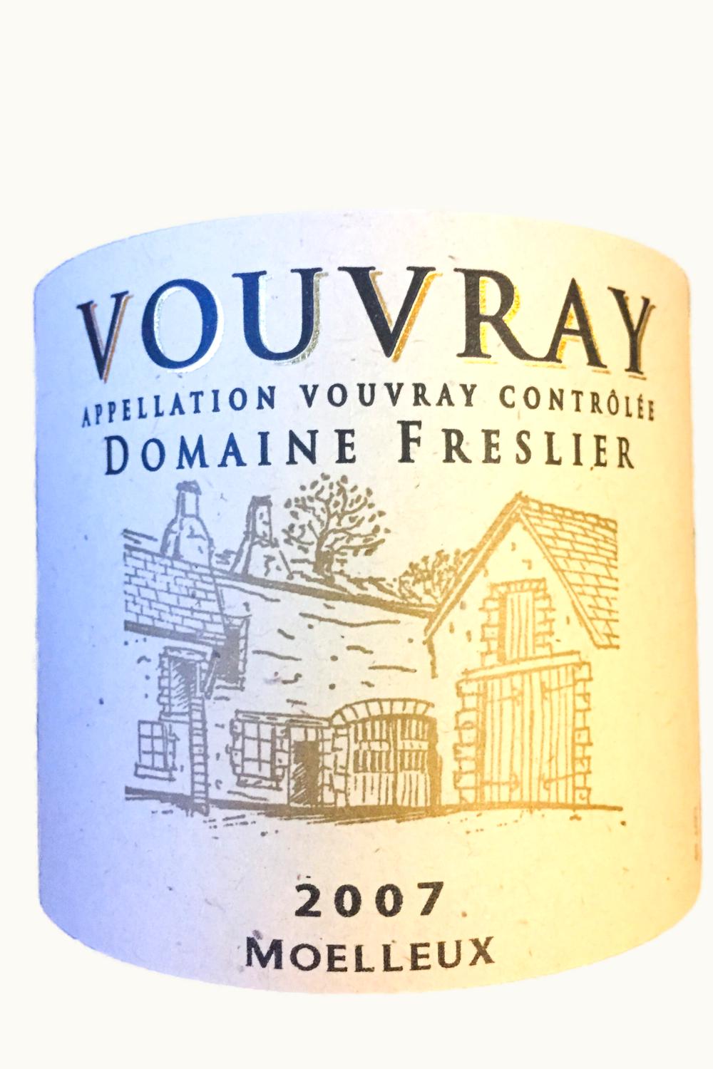 Domaine Freslier Domaine Freslier Tri Grain Noble Vouvray Moelleux Touraine Loire, 2007