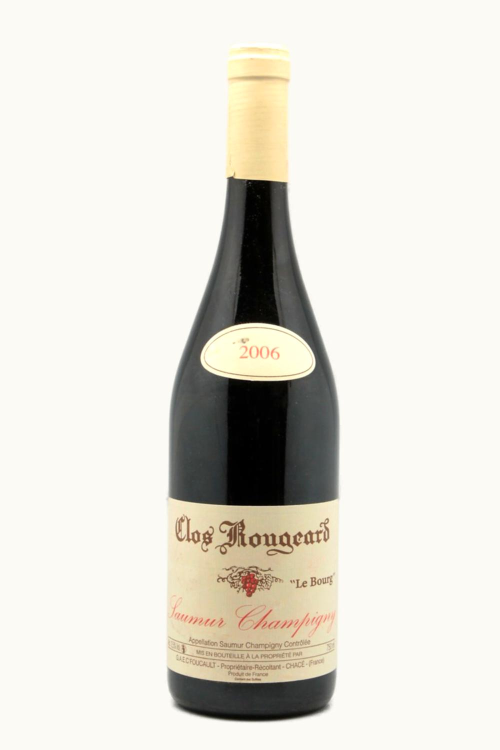 Clos Rougeard Clos Rougeard Le Bourg Saumur Champigny Anjou Loire, 2006