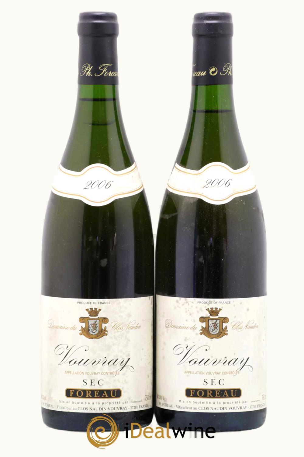 Philipe Foreau Philipe Foreau Dom du Clos Naudin Sec Vouvray Touraine Loire, 2006