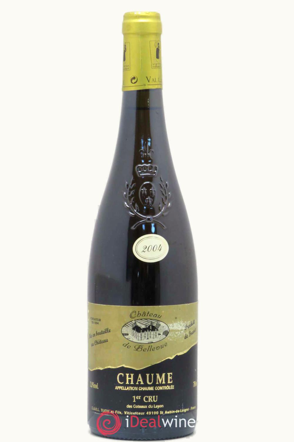 De Bellevue De Bellevue Coteaux du Layon Chaumes Anjou Loire, 2006