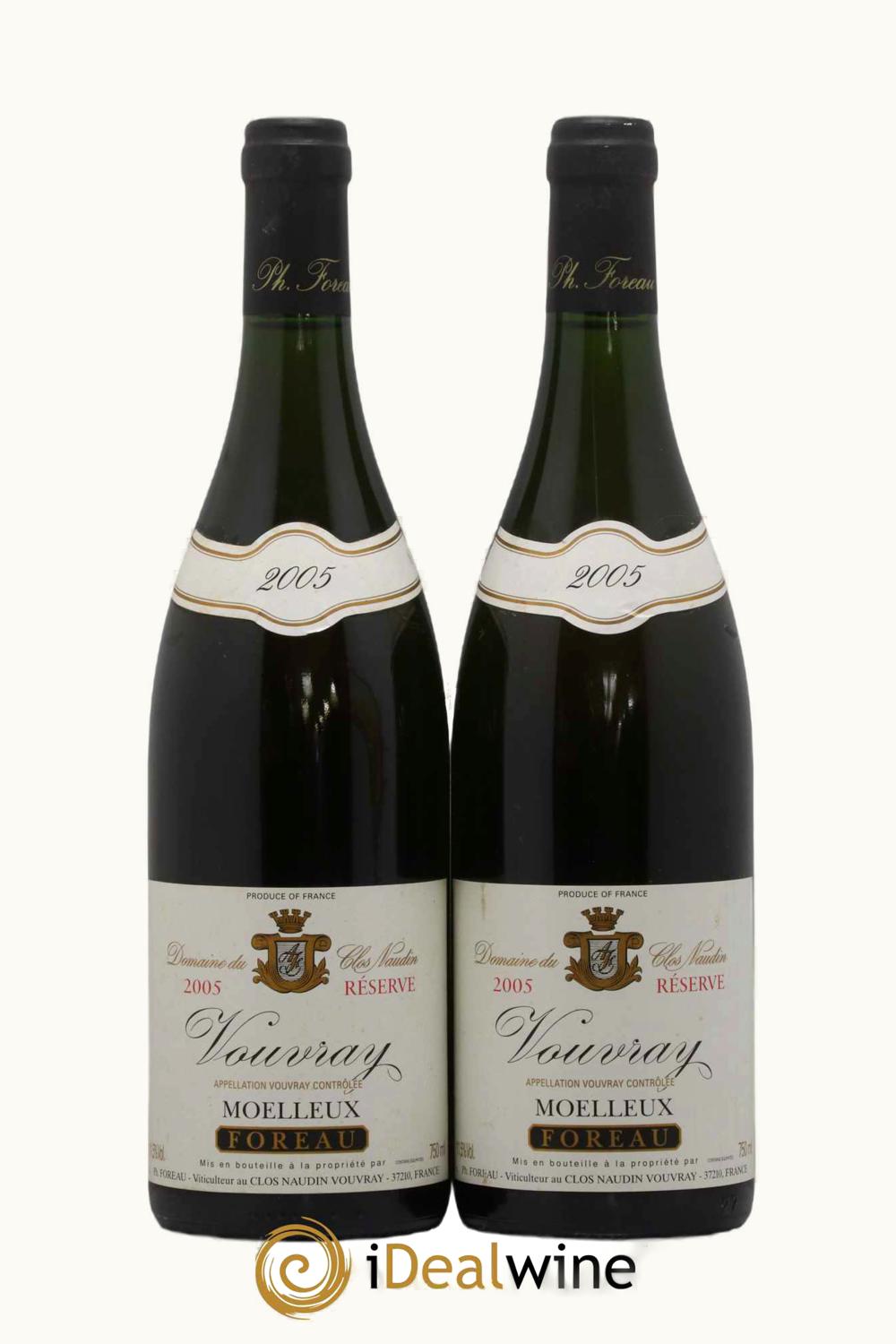 Philip Foreau Philip Foreau Dom du Clos Naudin Vouvray Moelleux Touraine Loire, 2005