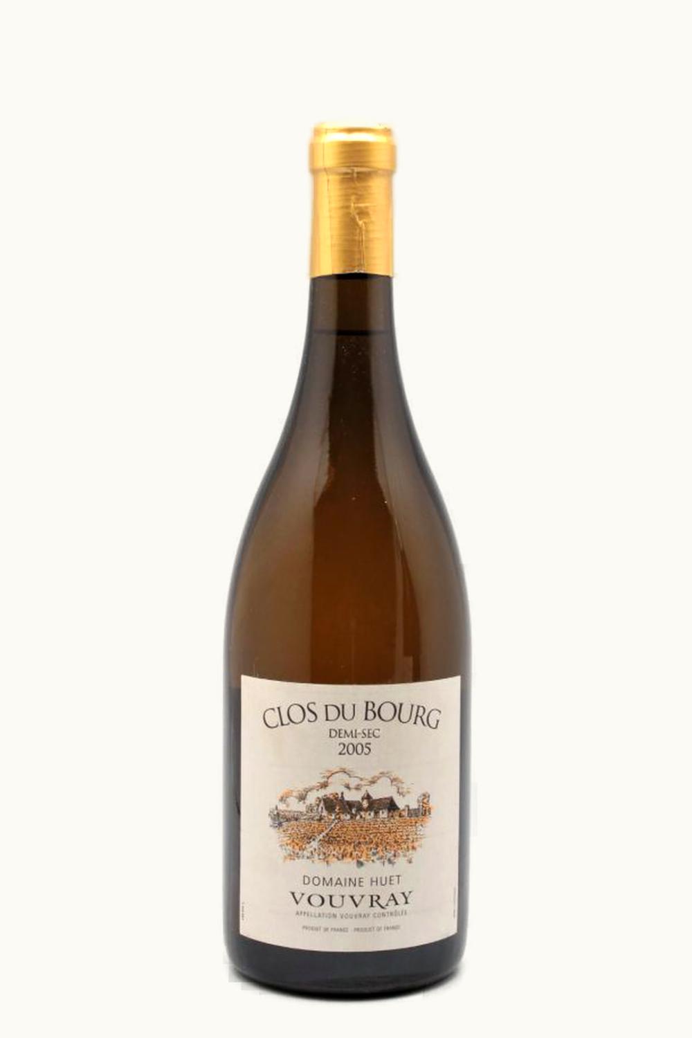 Domaine Huet Domaine Huet Clos du Bourg Demi-Sec Vouvray Touraine Loire, 2005