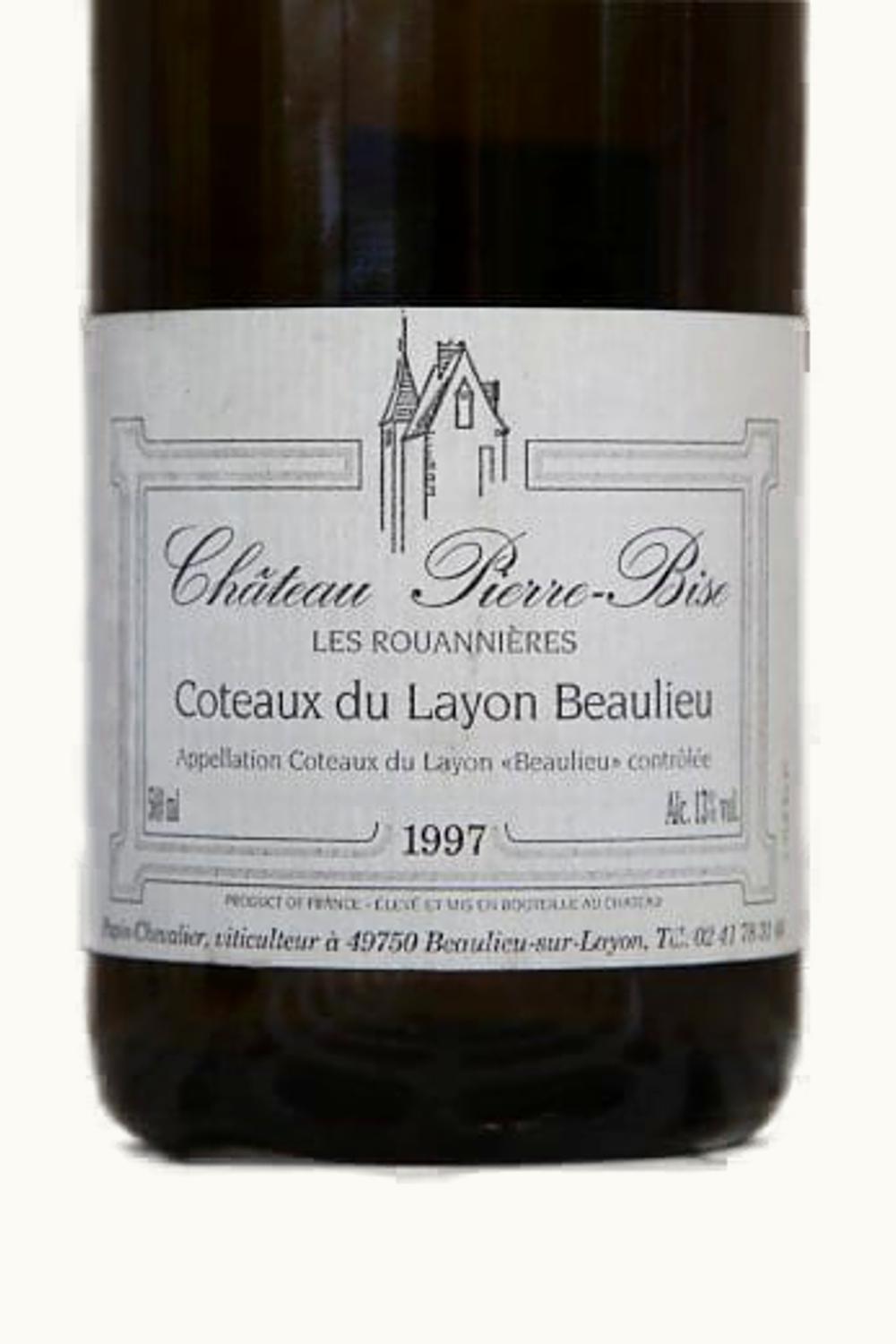 Pierre Bise Pierre Bise Beaulieu Les Rayelles Coteaux du Layon sur Anjou Loire France, 2005
