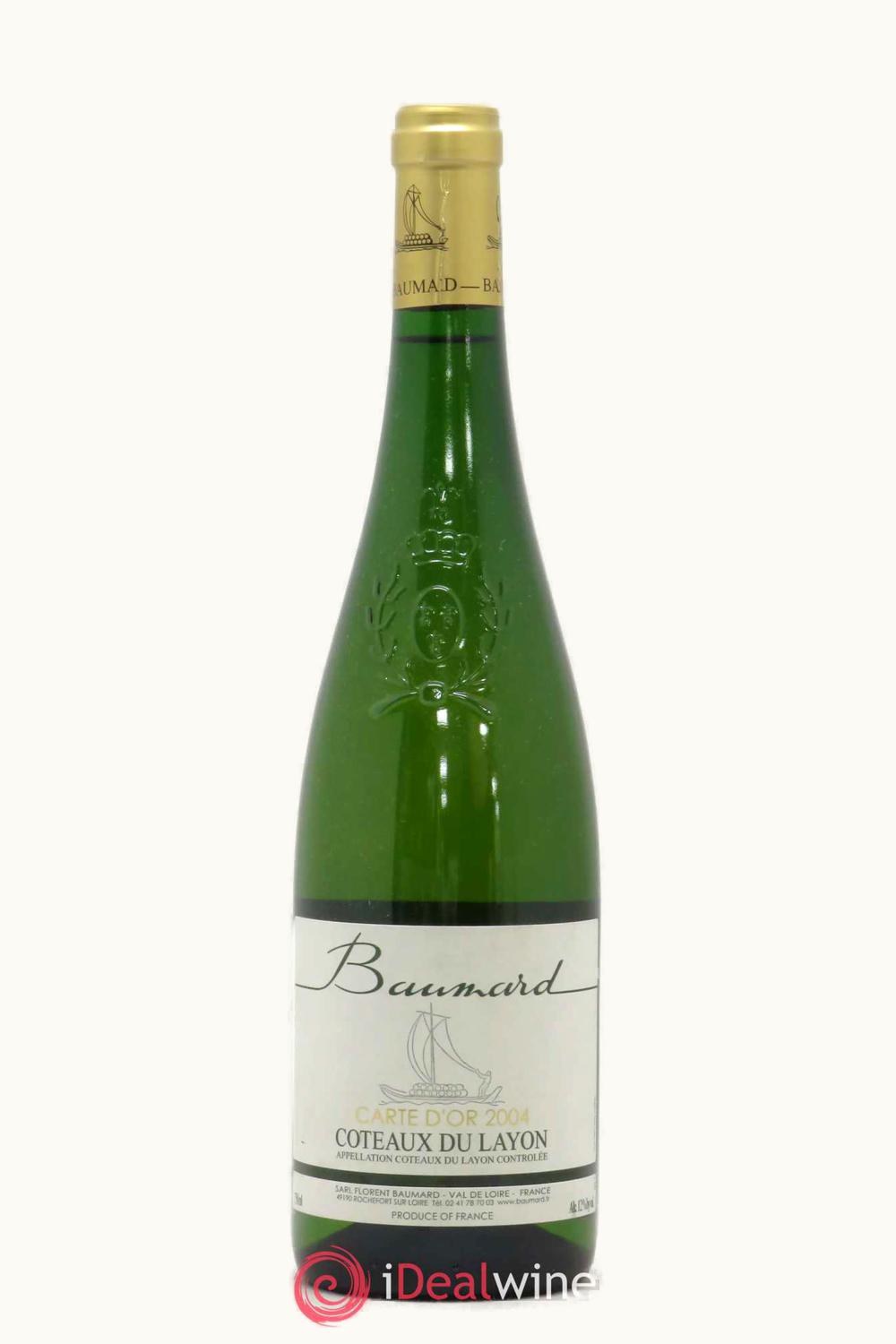 Domaine de Baumard Domaine de Baumard Carte d'Or Coteaux du Layon Anjou Loire France, 2004