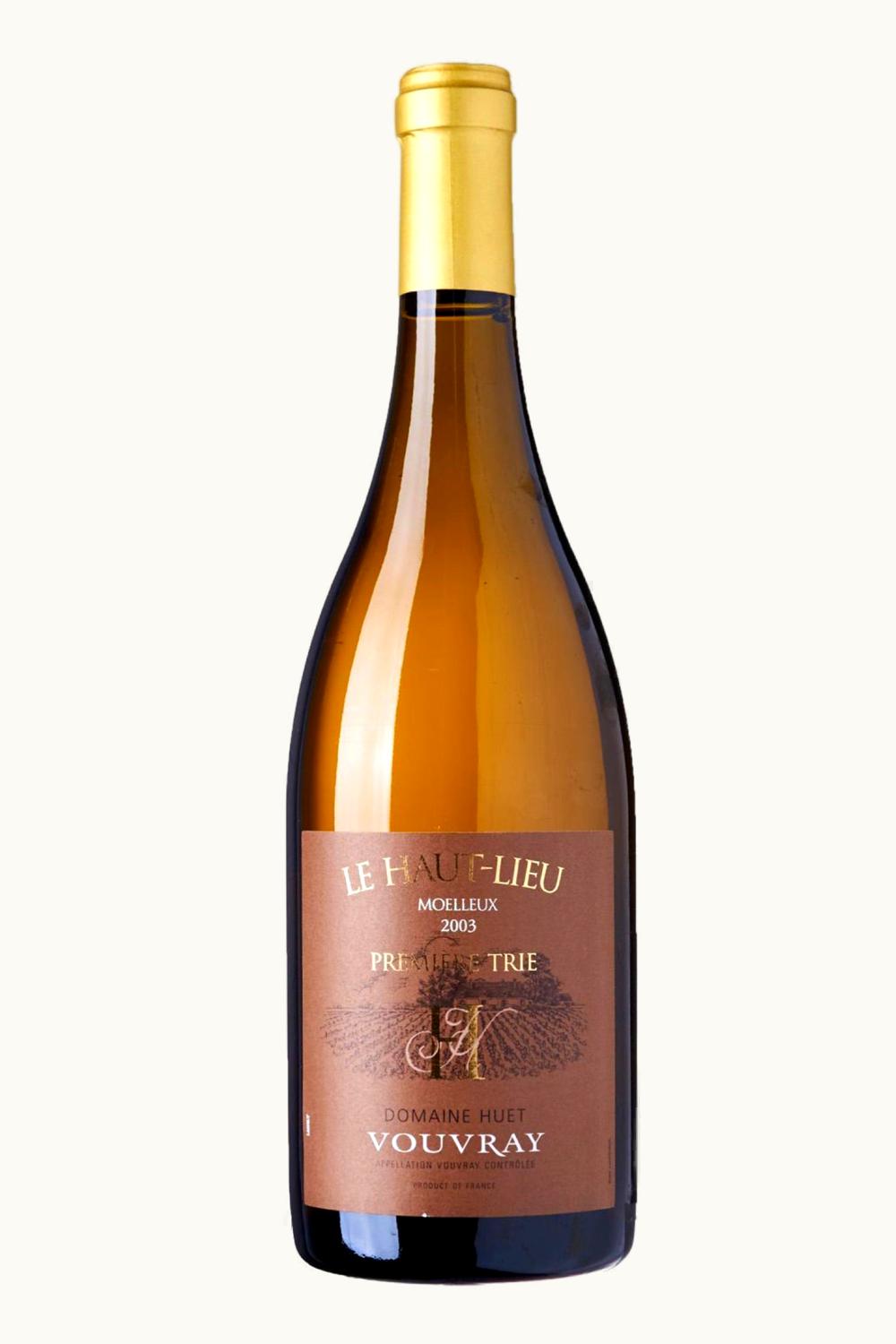 Domaine Huet Domaine Huet Le Haut-Lieu Premier Trie Moelleux Vouvray Touraine Loire France, 2003