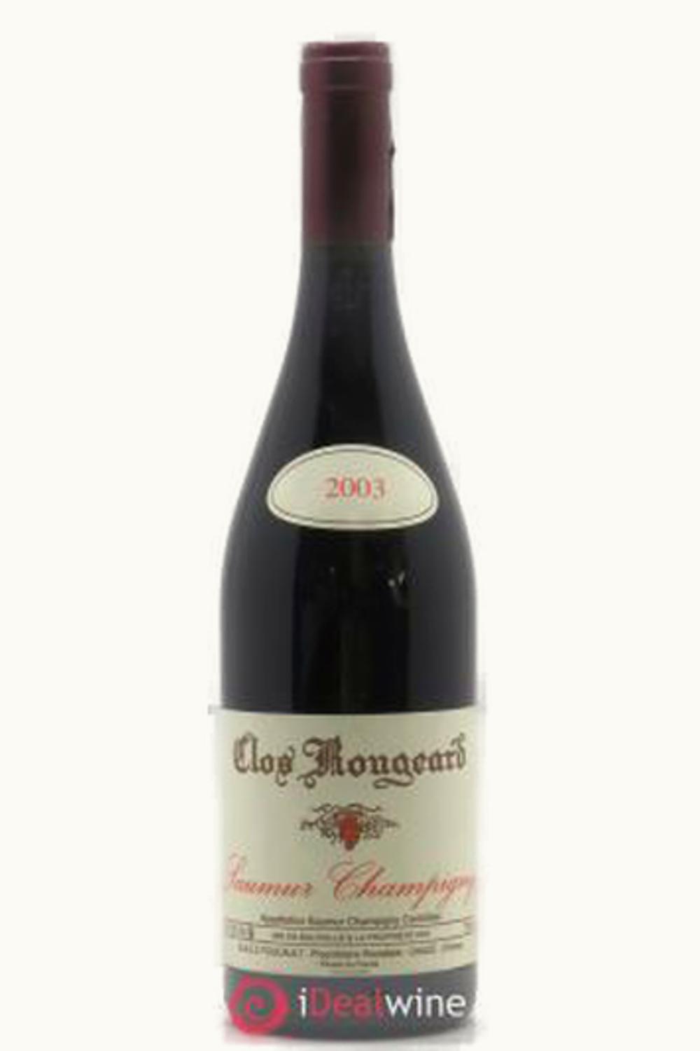 Clos Rougeard Clos Rougeard Le Bourg Saumur-Champigny Anjou Loire France, 2003