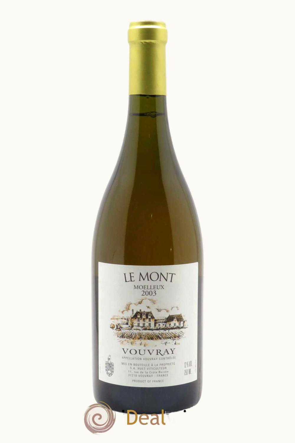 Domaine Huet Domaine Huet Le Mont Premier Trie Moelleux Vouvray Touraine Loire France, 2003