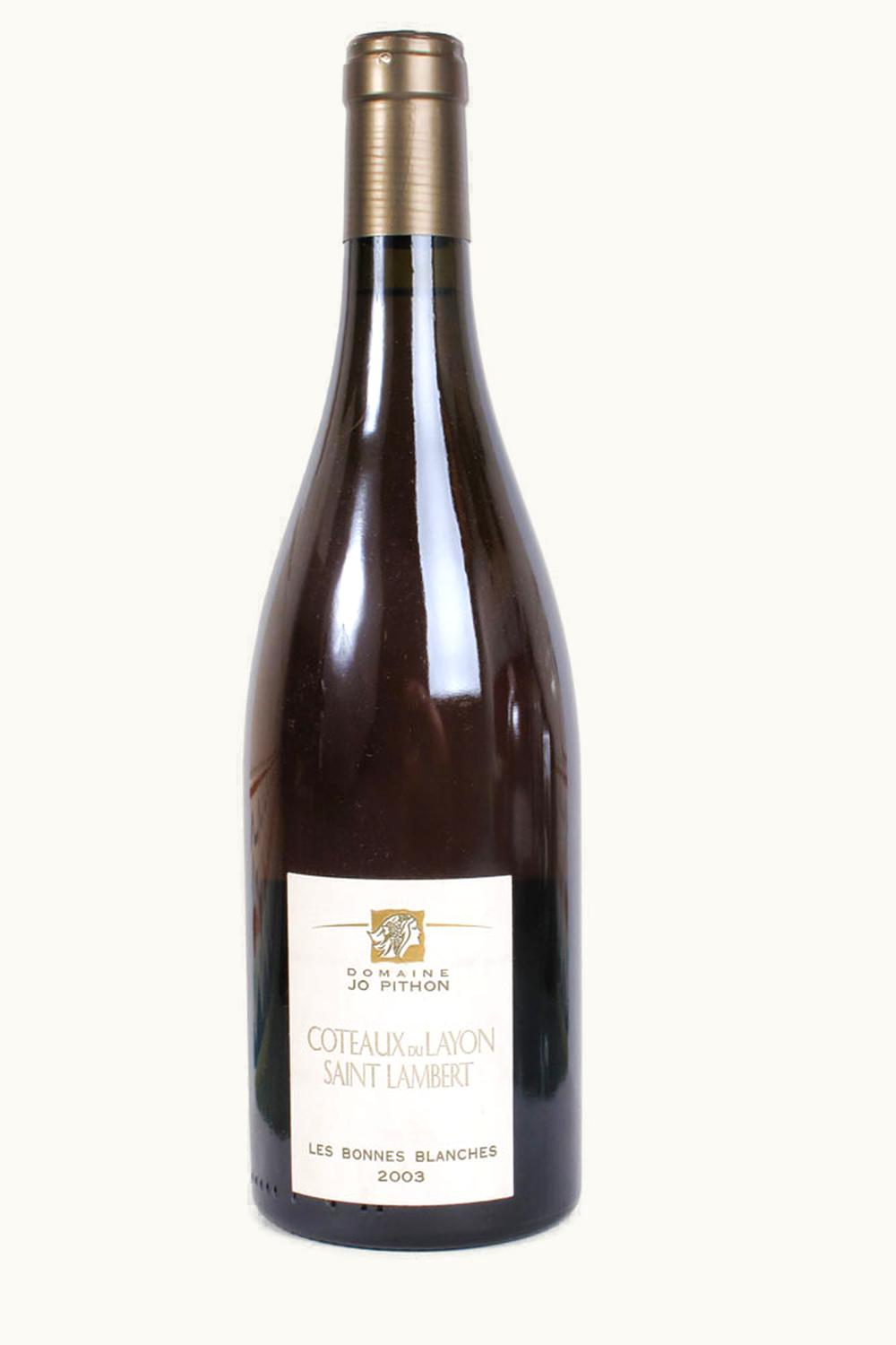 Domaine Jo Pithon Domaine Jo Pithon St Lambert Les Bonnes Blanches Coteaux du Layon L'Attay Anjou Loire France, 2003
