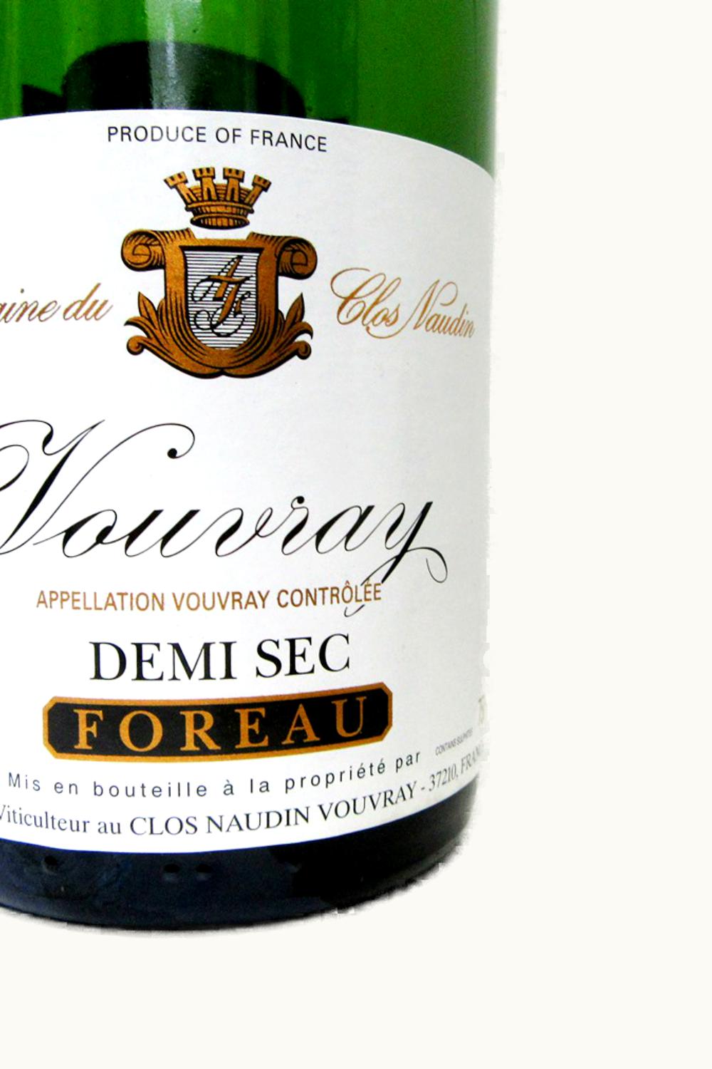 Philip Foreau Philip Foreau Dom du Clos Naudin Demi-Sec Vouvray Touraine Loire France, 2003