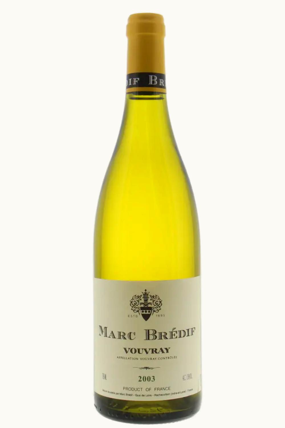 Marc Bredif Marc Bredif Clos Vouvray Touraine Loire France, 2003