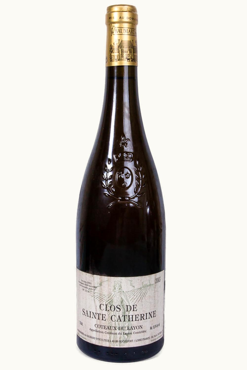 Domaine de Baumard Domaine de Baumard Clos St Catherine Coteaux du Layon Anjou Loire France, 2003