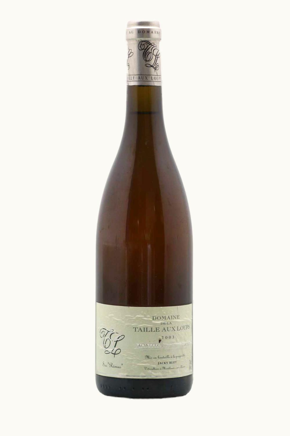 Jacky Blot Jacky Blot Dom de la Taille aux Loup Cuvée Mont Louis Touraine Loire France, 2003