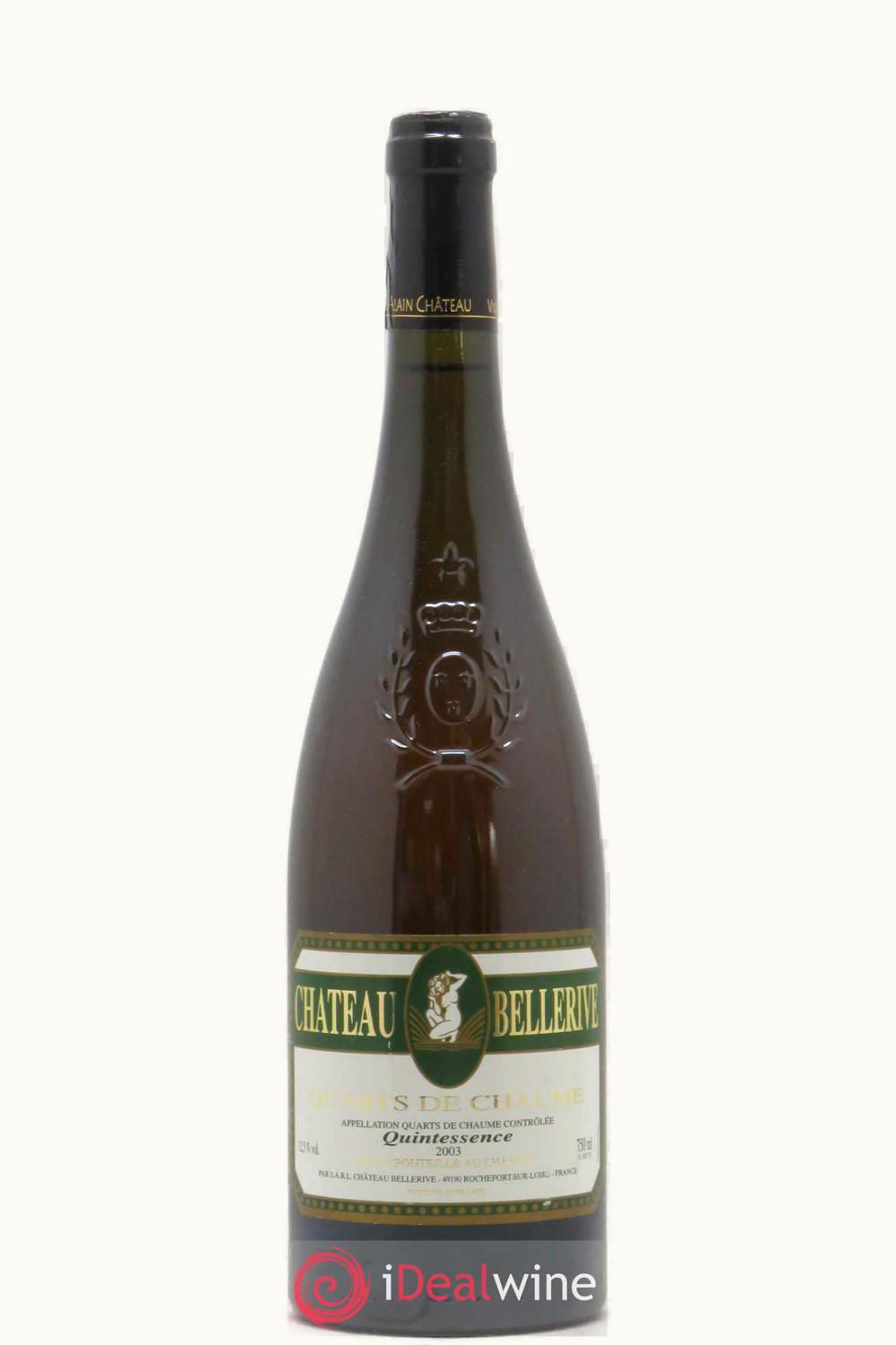 Belle Rive Belle Rive Quarts de Chaumes Anjou Loire France, 2003