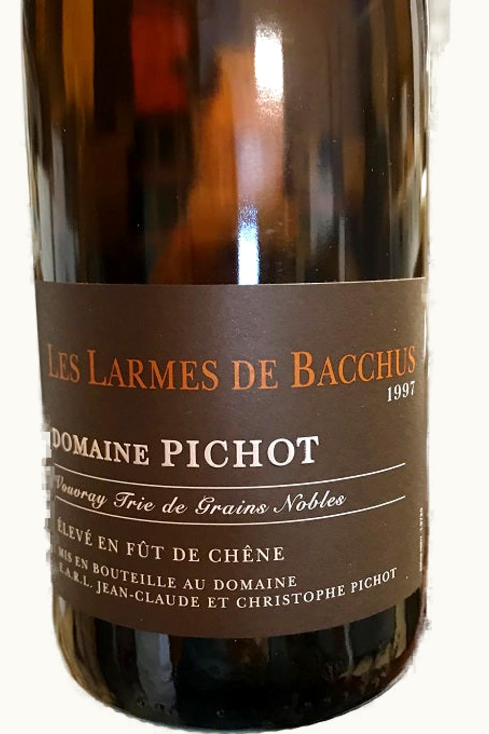 Domaine Pichot Domaine Pichot Les Larmes de Bacchus Trie Grain Noble Vouvray Touraine Loire France, 2003