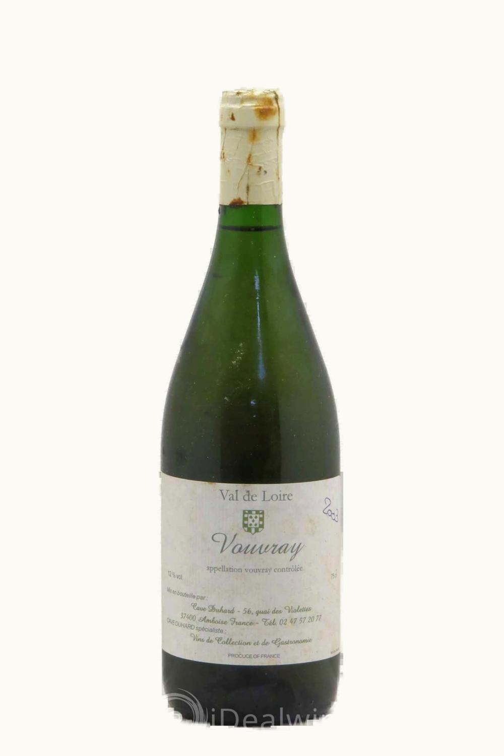 Cave Duhart Cave Duhart Demi-Sec Vouvray Touraine Loire France, 2003