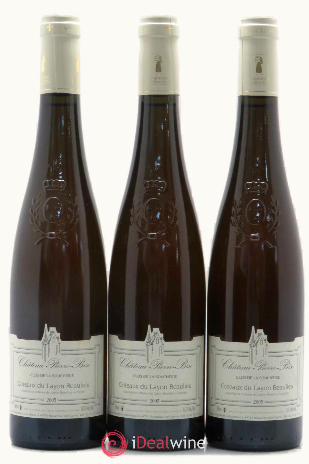 Pierre Bise Pierre Bise Clos de la Soucherie Coteaux du Layon Beaulieu-sur-Layon Loire France, 2003