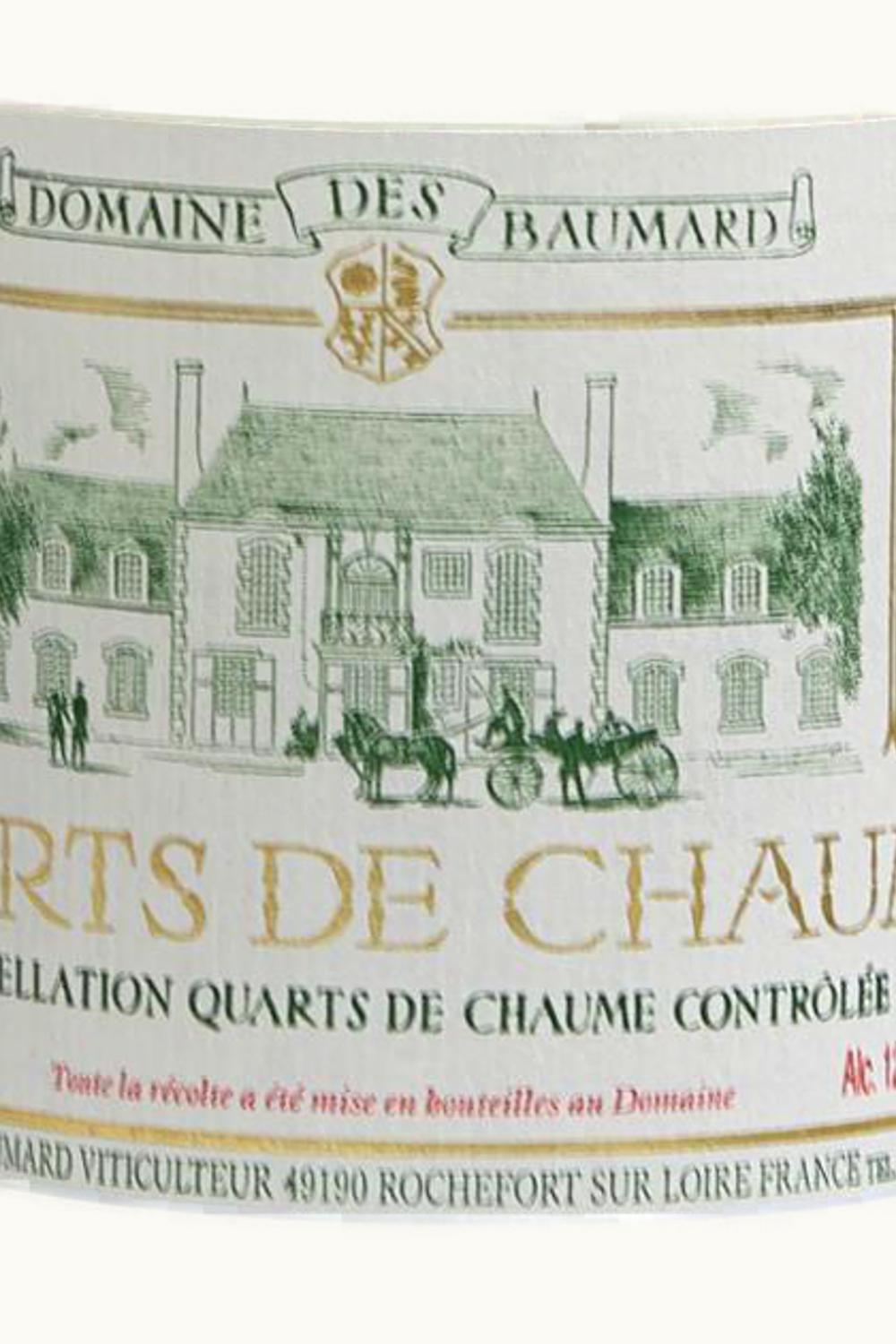 Domaine de Baumard Domaine de Baumard Quarts de Chaumes Anjou Loire France, 2002