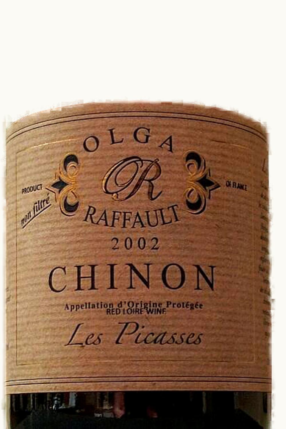 Olga Raffault Olga Raffault Les Picasses Chinon Touraine Loire France, 2002