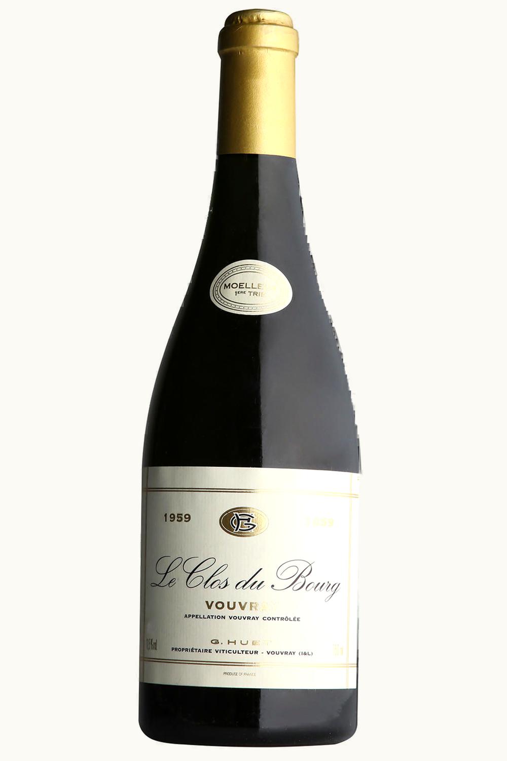 Domaine Huet Domaine Huet Clos du Bourg Demi-Sec Vouvray Touraine Loire France, 2002