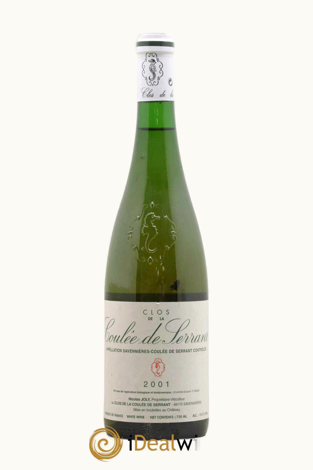 VIgnoble de la Coulée Serrant VIgnoble de la Coulée Serrant Clos Savenier Anjou Loire France, 2001