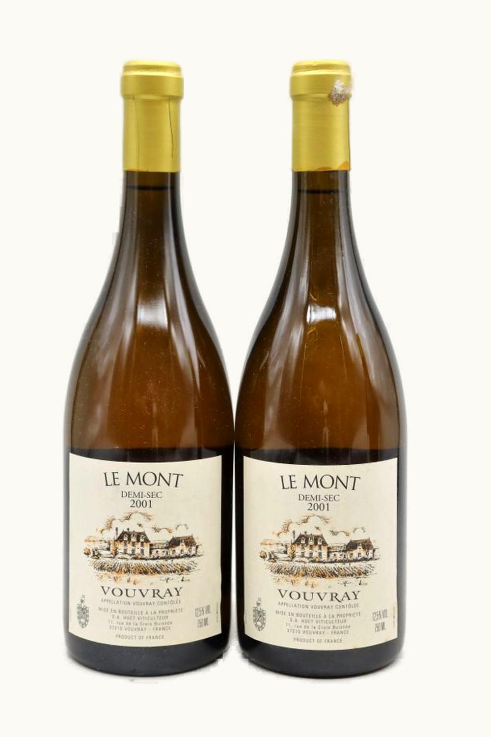 Domaine Huet Domaine Huet Le Mont Demi-Sec Vouvray Touraine Loire France, 2001