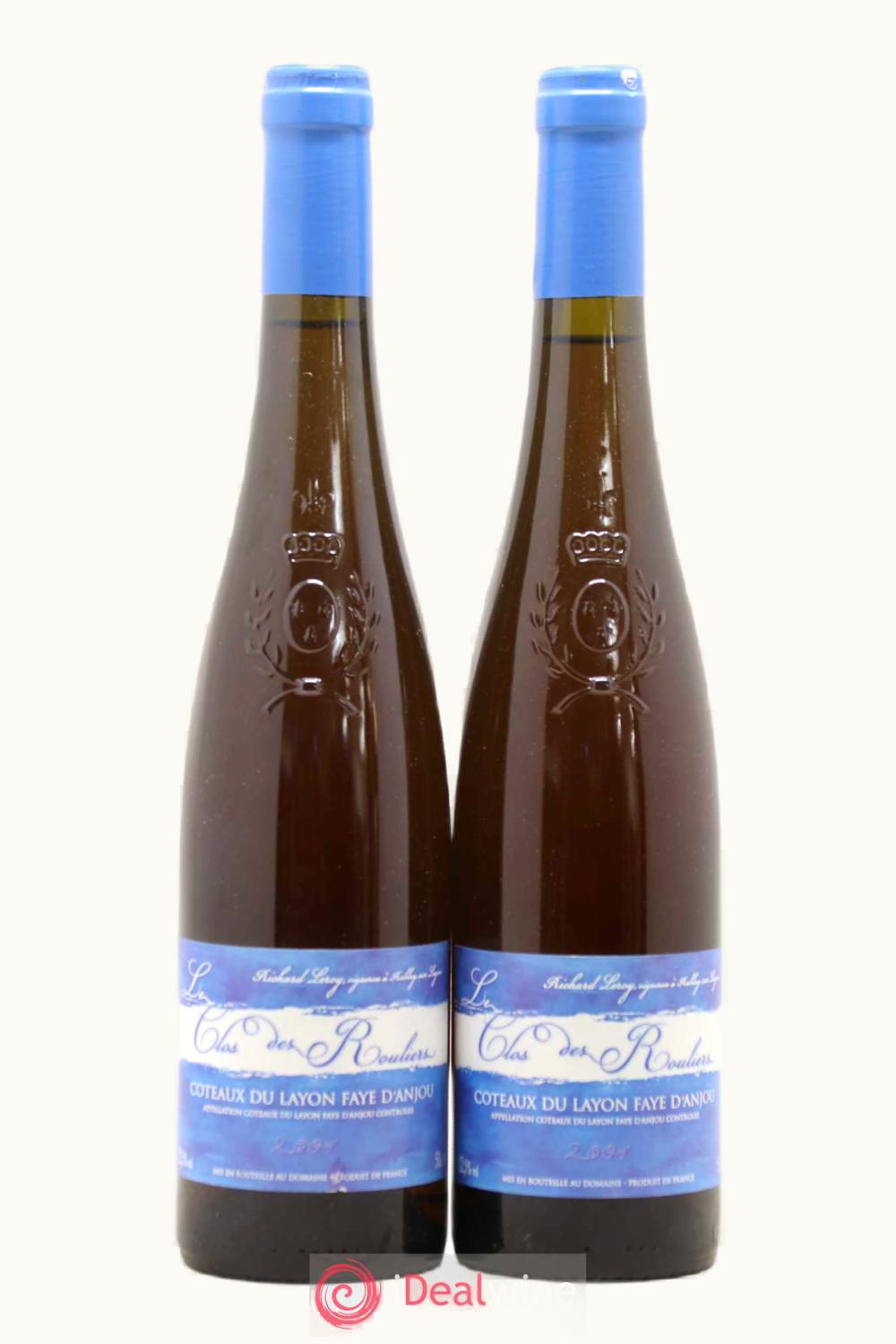 Richard Leroy Richard Leroy Clos de Rouliers Coteaux du Layon Faye d'Anjou Loire France, 2001
